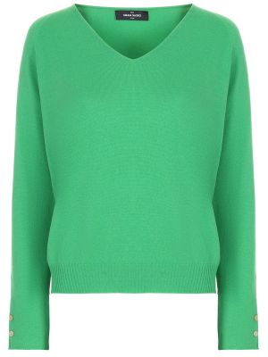 Кашемировый пуловер Gran Sasso зеленый