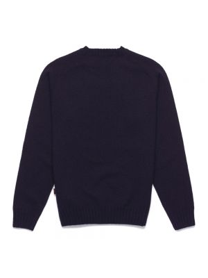 Dzianinowy sweter Sebago niebieski