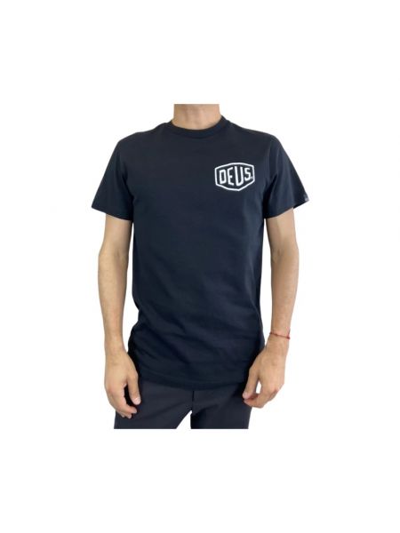 T-shirt mit kurzen ärmeln Deus Ex Machina schwarz