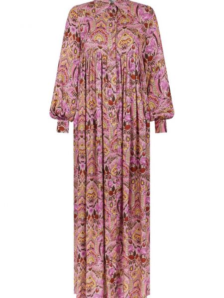 Sukienka koszulowa Manoush różowa