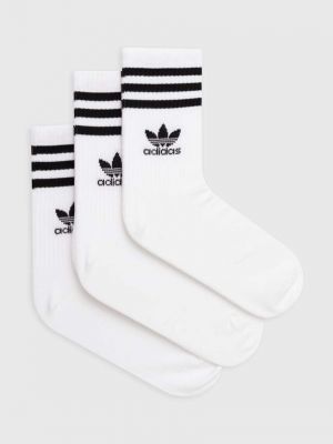 Ponožky Adidas Originals bílé