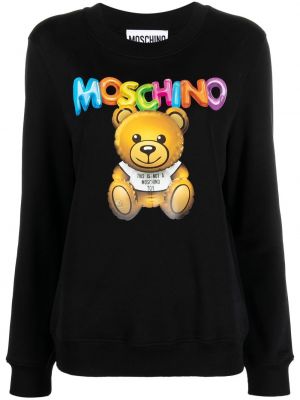 Sweatshirt Moschino svart