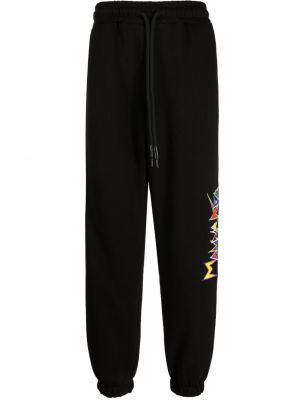 Pantaloni con stampa Mauna Kea nero