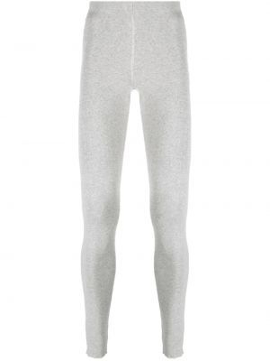 Leggings en cachemire en tricot Extreme Cashmere gris