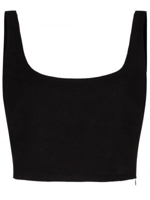 Sengetøy crop top Honorine svart