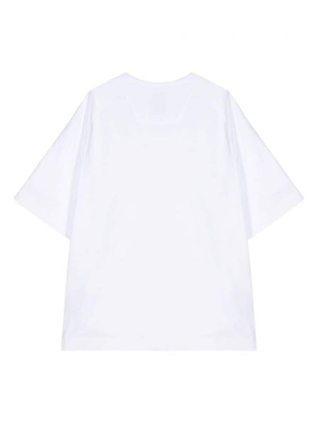 Bavlněné tričko Juun.j bílé