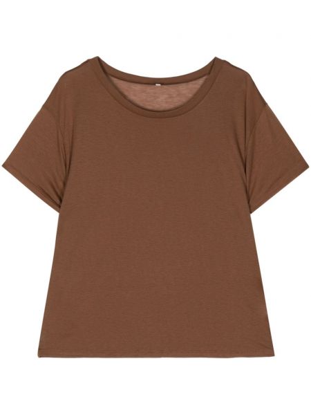 T-shirt Baserange marron