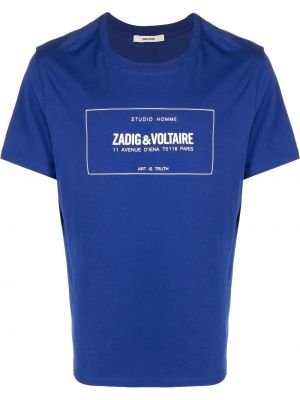 Raštuotas marškinėliai Zadig&voltaire