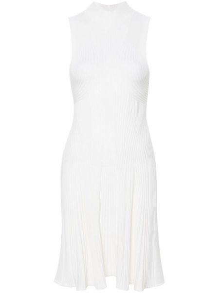 Πλεκτή αμάνικο φόρεμα Chloé λευκό