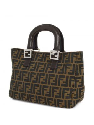 Jacquard shopper handtasche Fendi Pre-owned