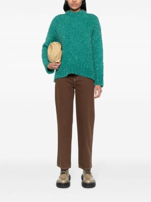 Pullover mit rundem ausschnitt Christian Wijnants grün