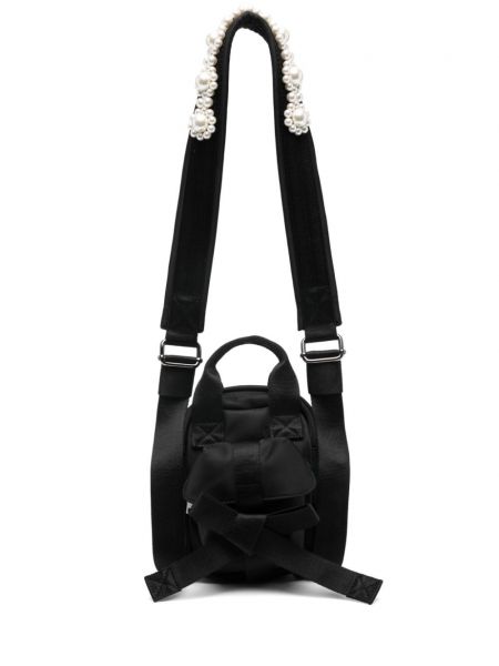 Чанта с панделка Simone Rocha черно