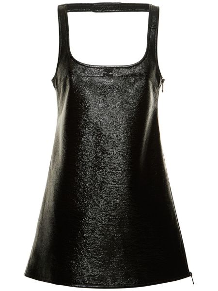 Mini ruha Courreges fekete