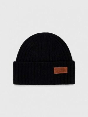 Вовняна шапка Lauren Ralph Lauren чорна