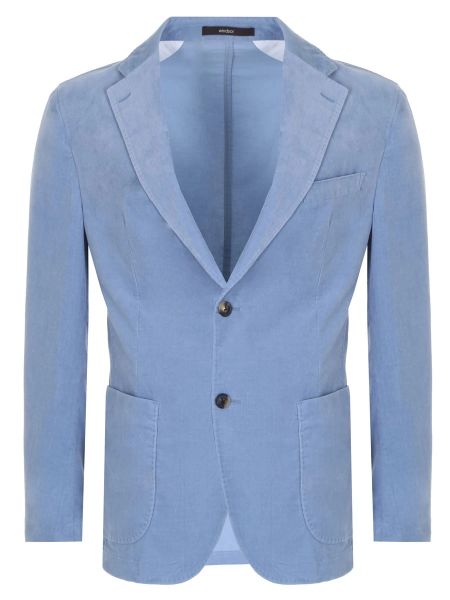 Вельветовый пиджак Windsor голубой