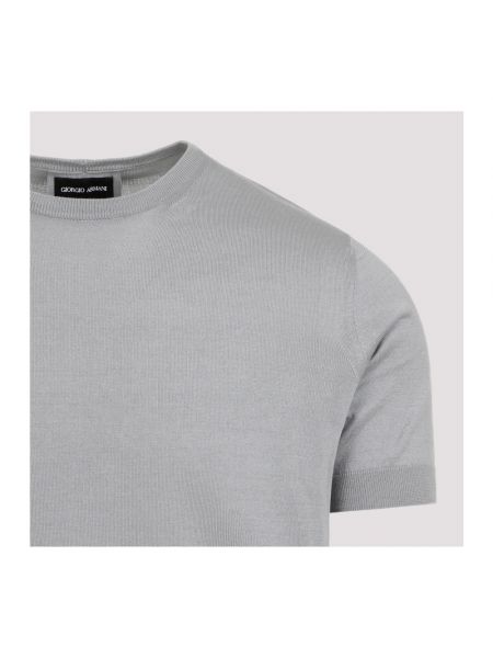 Jersey de tela jersey Giorgio Armani gris