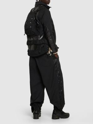 Bombažna jakna z zadrgo Junya Watanabe črna