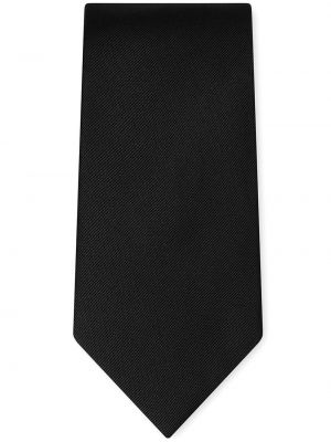 Svilena kravata Dolce & Gabbana črna
