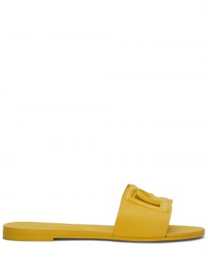 Ниски обувки Dolce & Gabbana жълто