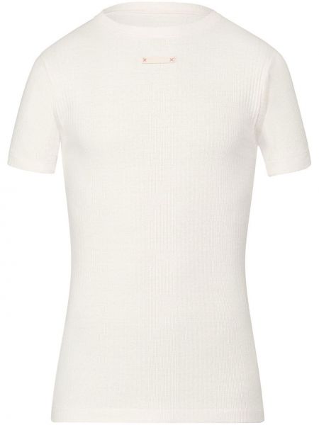 T-shirt en coton Maison Margiela blanc