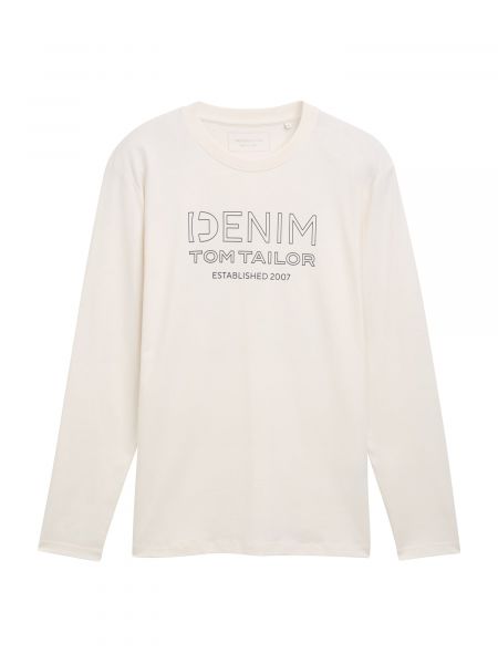 T-shirt Tom Tailor Denim sort