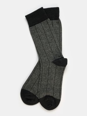 Vlnené ponožky Dagi čierna