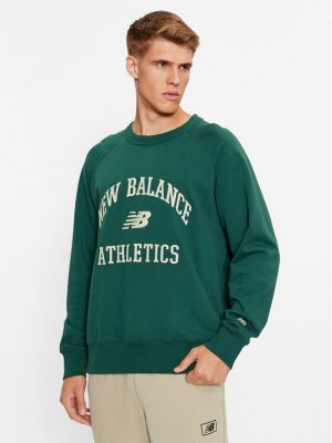 Fleece pulóver New Balance zöld
