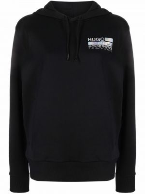 Hoodie Hugo svart