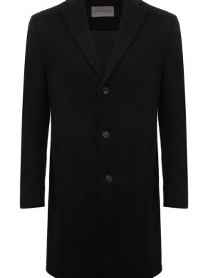 Пальто Corneliani черное