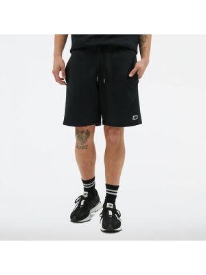 Shorts aus baumwoll New Balance schwarz