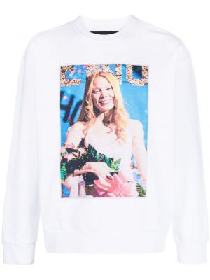Sweatshirt aus baumwoll mit print Jw Anderson weiß