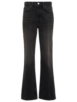 Bootcut džínsy s vysokým pásom Re/done sivá