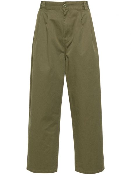 Pantalon large Carhartt Wip vert
