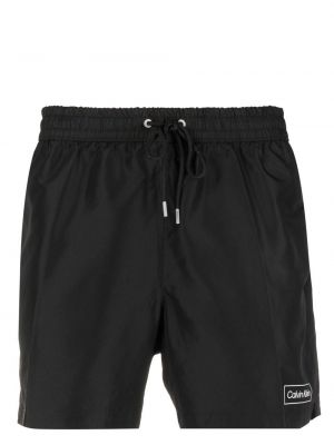 Kratke hlače s printom Calvin Klein Underwear crna