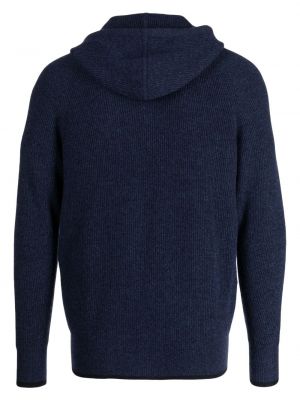 Kapučdžemperis ar pogām N.peal zils