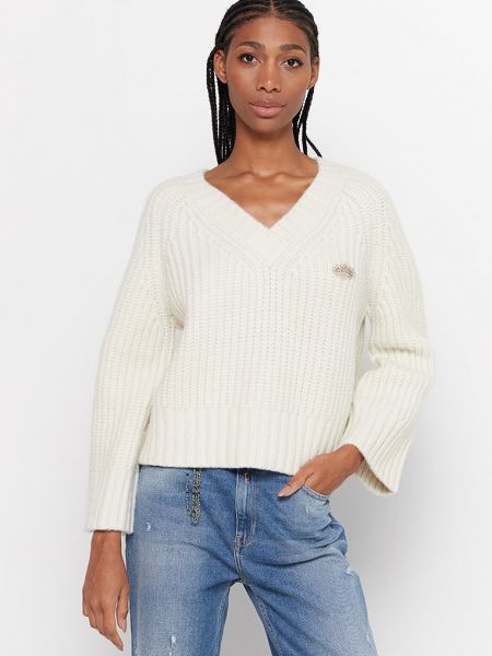 Sweter Replay biały