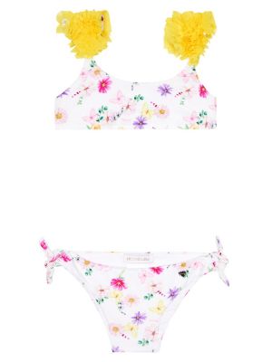 Floral bikini for jenter Monnalisa