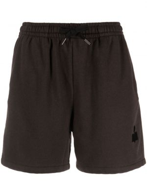 Shorts de sport à imprimé à motif étoile Marant étoile noir