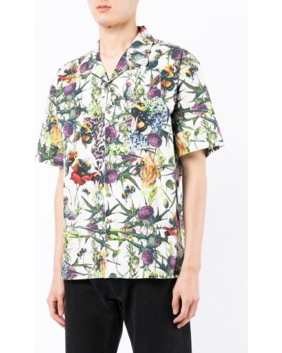 Koszula w kwiatki z nadrukiem Mauna Kea