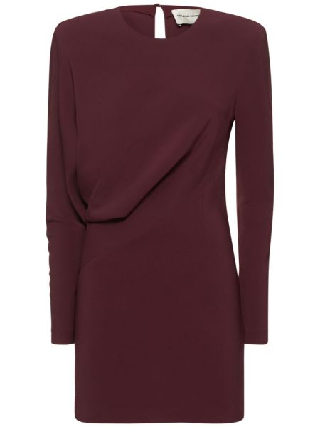 Viskose minikjole Roland Mouret brun