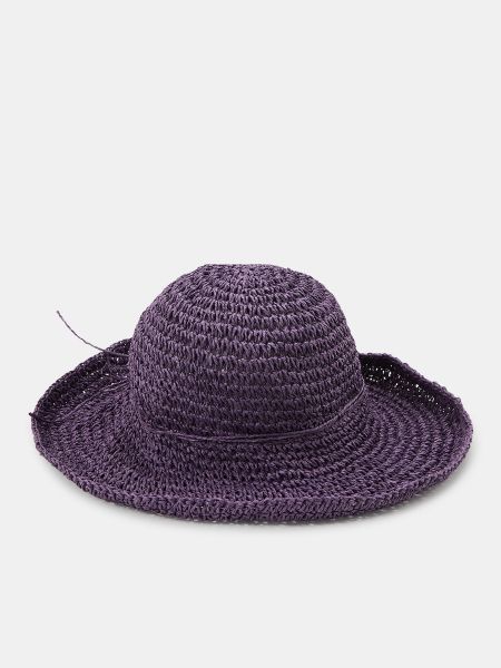 Sombrero énfasis violeta