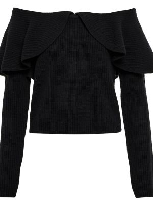 Jersey de lana de tela jersey Altuzarra negro