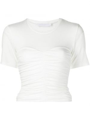 Camicia a maniche corte Jonathan Simkhai Standard, bianco