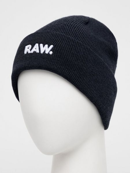 Синя шапка у зірочку G-star Raw