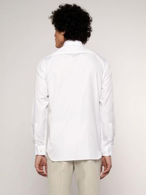 Однотонная рубашка Mirto белая