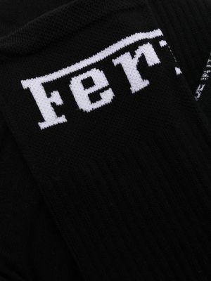 Ponožky s potiskem Ferrari černé