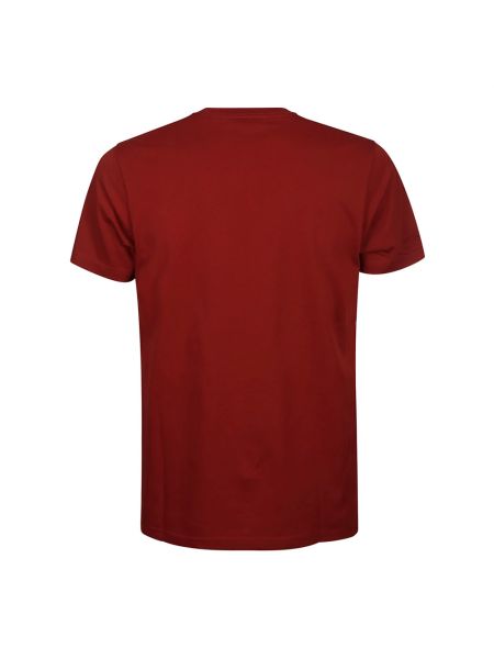 Slim fit t-shirt mit zebra-muster Paul Smith rot