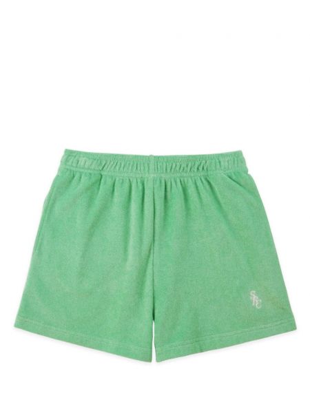 Shorts aus baumwoll Sporty & Rich grün