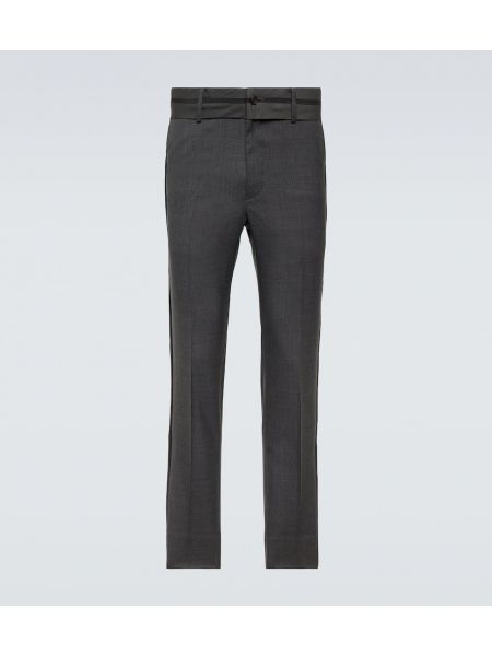 Pantaloni di lana slim fit Undercover grigio