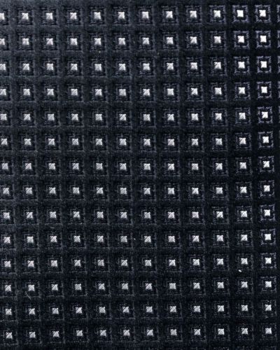 Cravate en soie à imprimé à motif géométrique D4.0